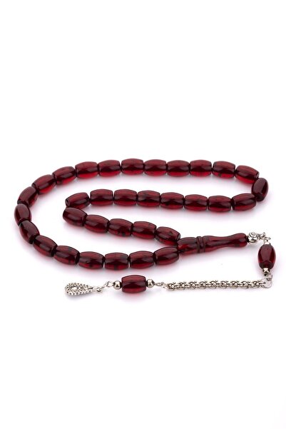 TESBİHKENTİ Mărgele de rugăciune de chihlimbar cu pulbere acoperită cu boabe ...