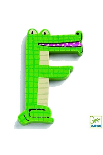 djeco Harfler - F - Animals Letter