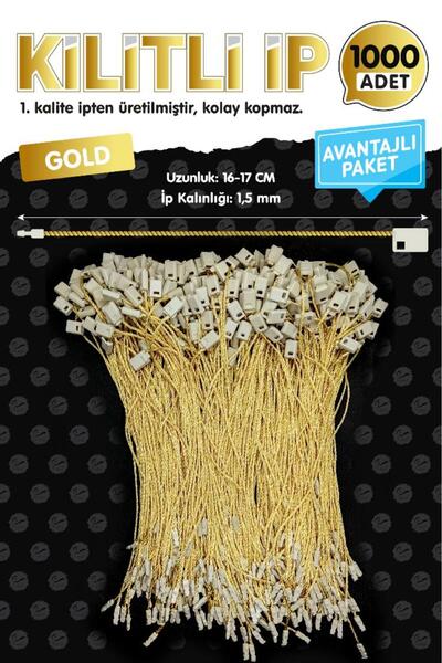 t tuğset etiket Kilitli İp Renkli Asmalı Etiket Bağlama İpi Lock String Tag R...