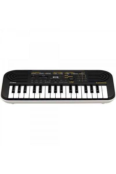 Casio لوحة مفاتيح كاسيوتون SA-51 ميني 32 مفتاحًا، أسود
