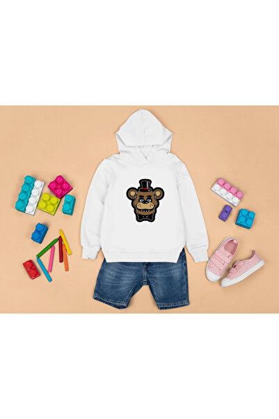 MAGORS PULOVER COPII IMPRIMAT FNAF CU CAPSUNI 3 fire