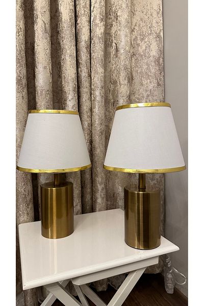 AbajurAksesuar Samara Bronze Double Lampshade