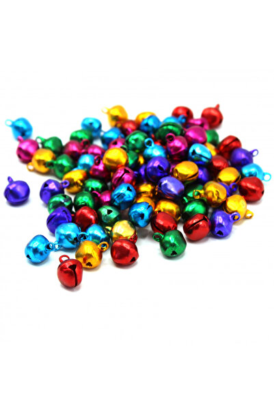 Turgut Brode Χάντρες Κουδουνίστρα 10 χιλ. Μικτό χρώμα 100 τεμάχια