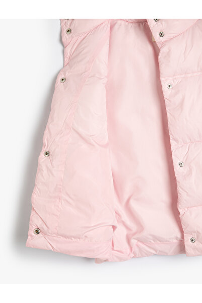 Koton Надувний жилет на підставці Комір на блискавці Кишені на блискавці