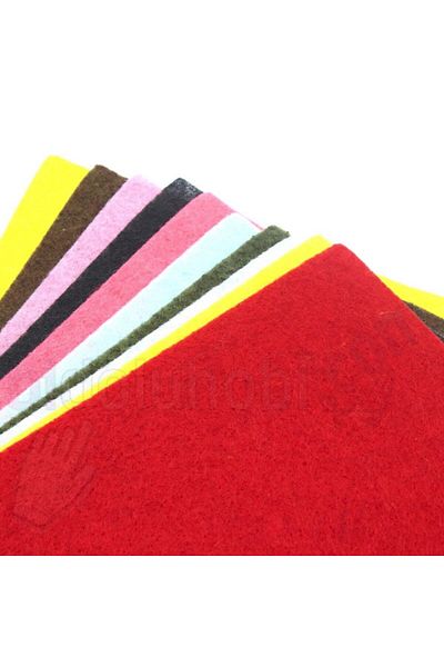 bidoluhobi Felt Mixed Color 2 Mm 20x30 Cm