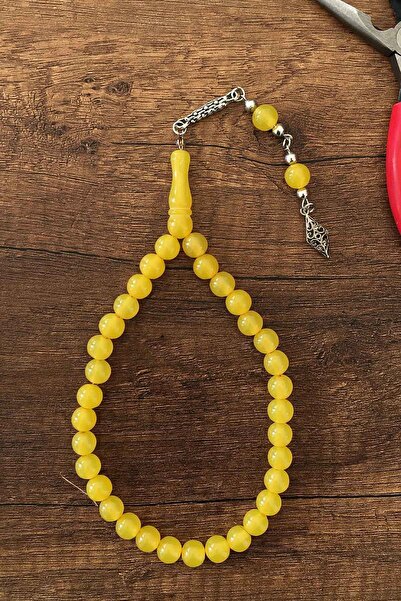 TESBİHKENTİ Semințe de glob de ceață de culoare galbenă - Mărgele de rugăciun...