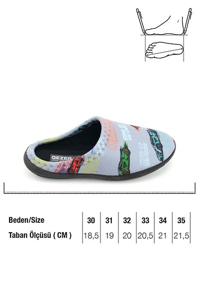GEZER Παντόφλες γόνδολα για αγόρια Winter Legend Comfortable Sole Home Garden