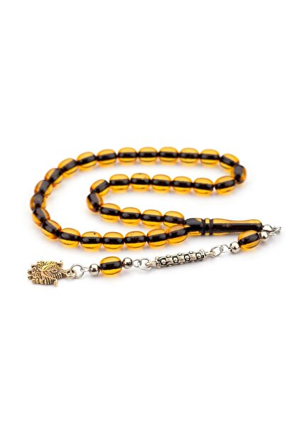 TESBİHKENTİ Mărgele de rugăciune de chihlimbar cu pulbere pentru încheietura ...