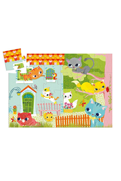 djeco Dekoratif Puzzle 24 Parça - Pachat And His Friends