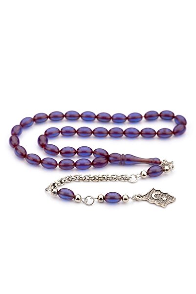 TESBİHKENTİ سبحة صلاة إسبيرتو صغيرة الحجم بلون النار والعنبر