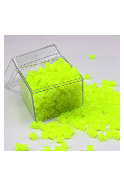 bidoluhobi Нагрівальні клейкі намистини неонового жовтого кольору