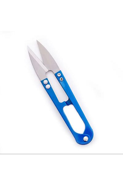 BGA Metal Fishing Scissors Spring System Hobby Model Tailor Textile Cleaning Scissors