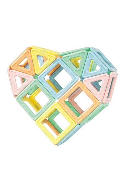 Magformers مجموعة ماي فيرست باستيل مغناطيسية - 30 قطعة