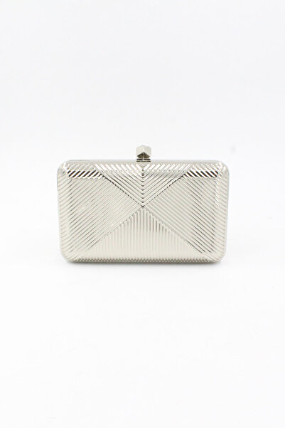 Chantaky 068 2501 Срібна металева вечірня сумочка Вечірня сумочка