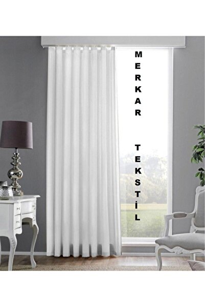 1st Quality Luxury Satin White Sunshade Curtain-All Sizes Available-ENXBOY