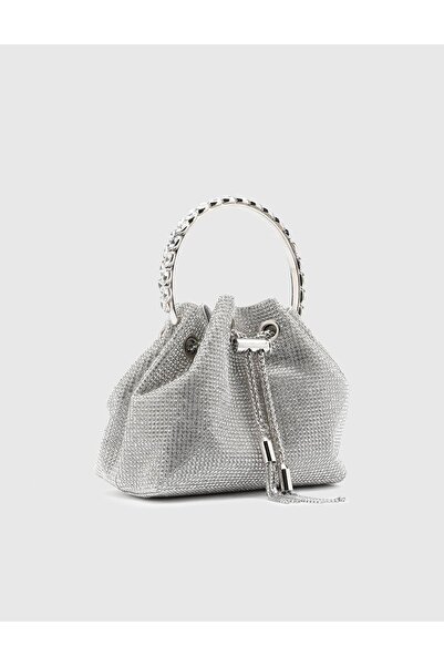 İLVİ Gores Kadın Porföy Çanta Gümüş Renk
