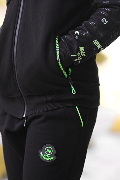 Zaziko Kids Erkek Çocuk Alt Üst Eşofman Takımı Arel Esf.00020-z