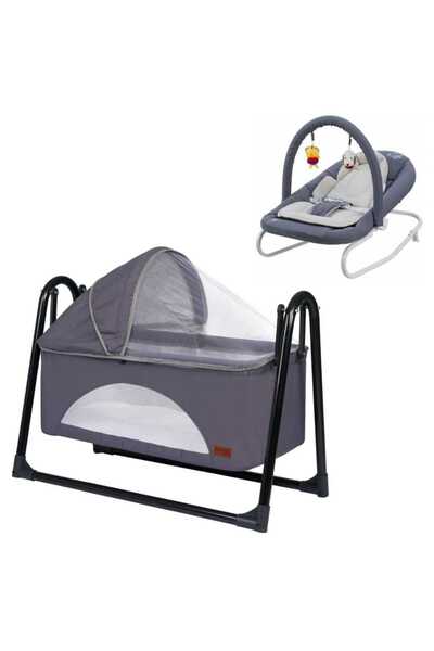 4KİDS Sepet Beşik Sallanır Bebek Beşiği Hamak Anakucağı Ev Tipi Ana Kucağı