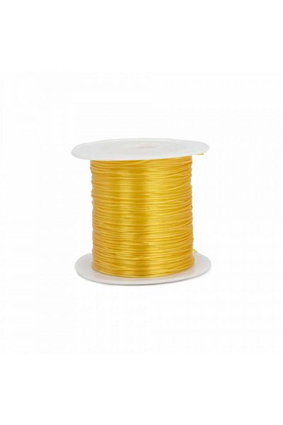 bidoluhobi Yellow Flexible Colored Elastic Fish Tape - 9m