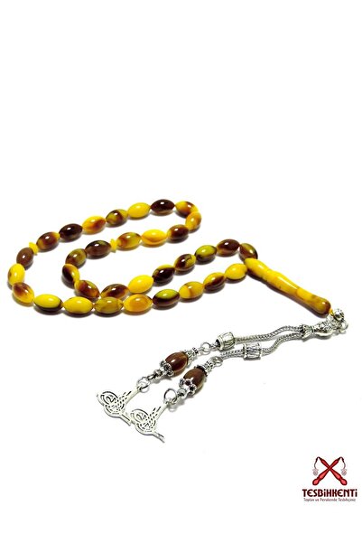 TESBİHKENTİ مسحوق أصفر ومتغير اللون صغير الحجم