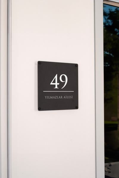 Morimora Kişiye Özel Kapı Numarası ve Kapı isimliği TRJ