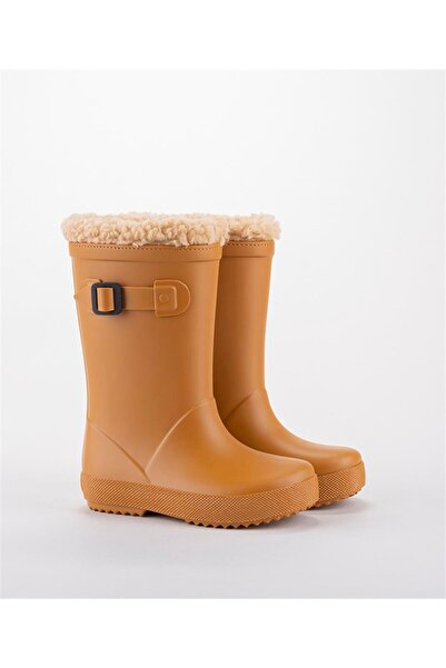 IGOR İgor Slash Euri Berreguito Kürklü Yağmur Çizmesi - Caramel