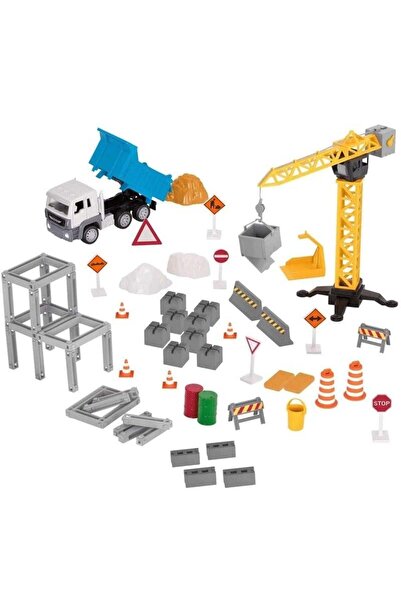 Driven İnşaat Seti / Construction Crane Play Set (62PC)
