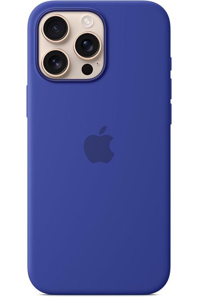 Apple iPhone 16 Plus Silicone Case with MagSafe - Denim
