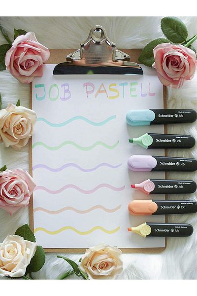 SCHNEIDER Job 150 Pastel Highlighter Set of 6