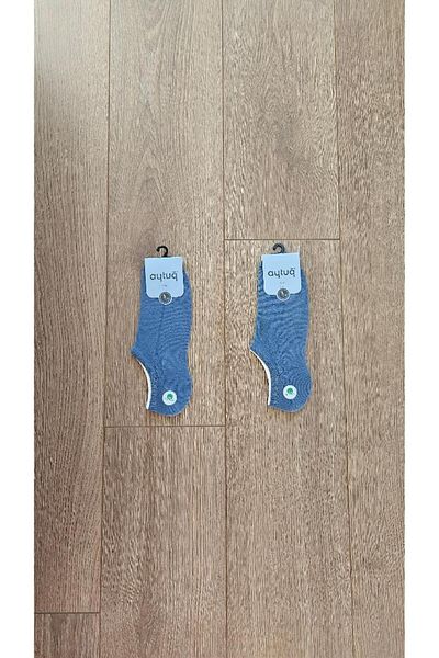 Aytuğ Aytuğ Summer Season 2 perechi de șosete pentru bărbați din bumbac pieptănat, albastru închis - 11352