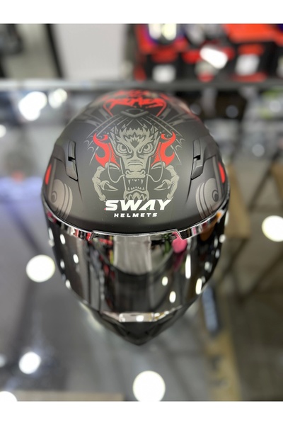 Sway 820 Xamuari Gümüş Vİzör