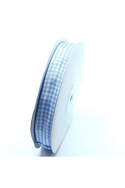 bidoluhobi Σατέν κορδέλα Gingham πλάτους 2 cm