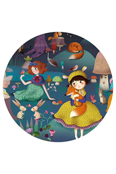 djeco Klasik Puzzle 100 Parça - Enchanted Forest