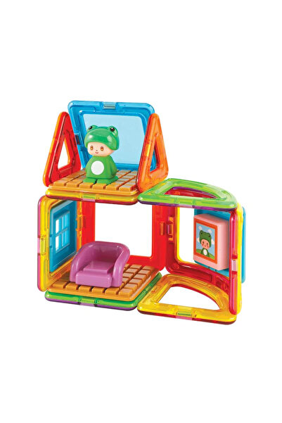 Magformers مجموعة ألعاب بناء مكعبات على شكل ضفدع مغناطيسي مكونة من 20 قطعة