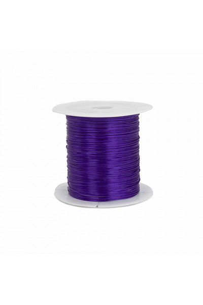 bidoluhobi 9m Purple Flexible Colored Elastic Fish Tape