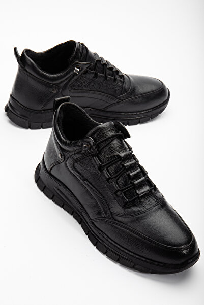 Waresta Wyr44 Hakiki Deri Garantili Su Ve Soğuk Geçirmez Günlük Yarım Bot Erk...