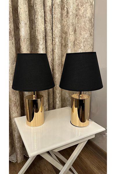 AbajurAksesuar Samara Yellow Double Lampshade