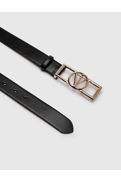 İLVİ Agathe Women's Belt Black Genuine Leather