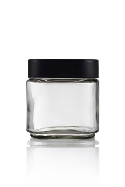 netteucuzluk 6-Piece Small Size Kitchen Organizer - Glass Jar Food Pulses Storage Container (6 Pcs) 12 Pieces