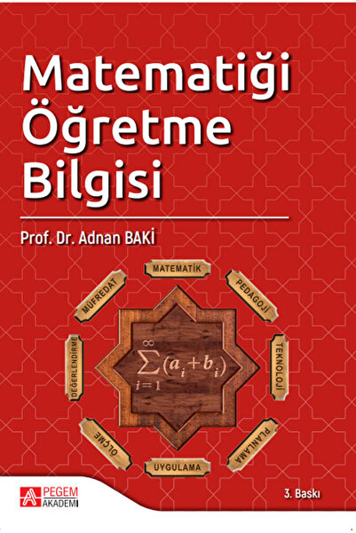 Pegem Akademi Yayıncılık Matematiği Öğretme Bilgisi