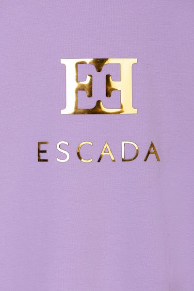 Escada Button Detailed Logo Children's Dress