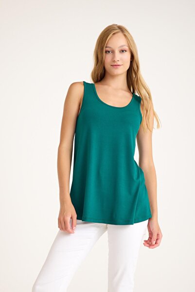 COTENCONCEPT 3 Pieces A-Line Comfortable Fit Basic Thick Strap Undershirt T-Shirt