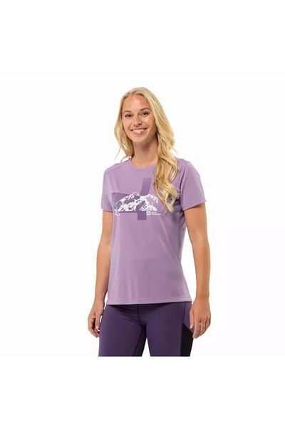 Jack Wolfskin Tricou pentru femei Vonnan S/s Graphic T W