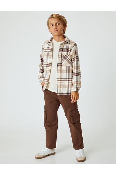 Koton Cargo-Jeans aus Baumwolle – Taschendetail
