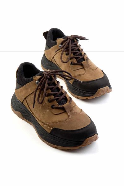 Bambi Ανδρικά παπούτσια εξωτερικού χώρου Sand Leather E01863516203