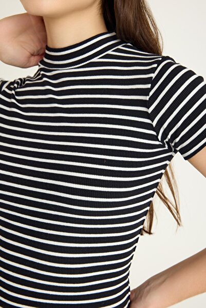 COTENCONCEPT Set de tricou cu mânecă scurtă pentru guler 2 buc