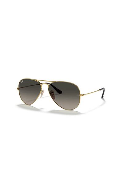 Ray-Ban Ray Ban Unisex Pilot Aviator Large Metal Sunglasses- Rb 3025 - Lense Size:58mm - Arista