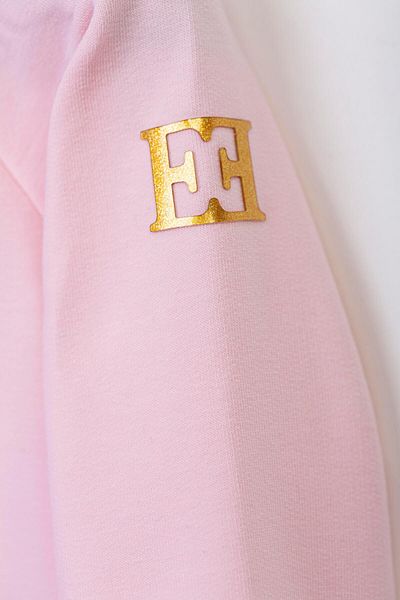 Escada Powder Children's Dress with Logo Ruffle Detail