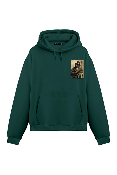 Mounte Bianca Unisex Signor crna - obična majica sa kapuljačom