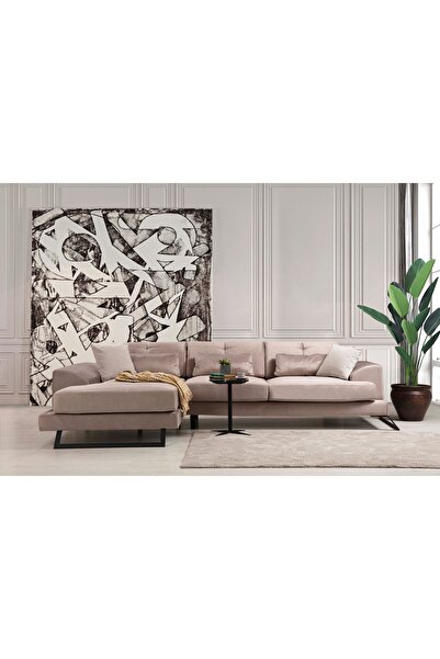 Vivense FRİDO KÖŞE KOLTUK, BEJ, SOL KÖŞE